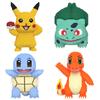 Pokemon Pikachu Building Block Bulbasaur Charmander 3D Model Assembly Connection Mini Brick Figure Toys for Home Decora