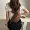 Breast Bag Women's 2025 Fashion Small Fresh Casual Versatile Large Capacity Strawberry Printing Single Shoulder Oblique Span Bag