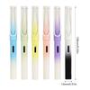 1pcs Gradient Fountain Pen Plastic EF/F Nib Quick-Drying  Smoothing Writing Pens Stationery School Office Supplies Ink Pen