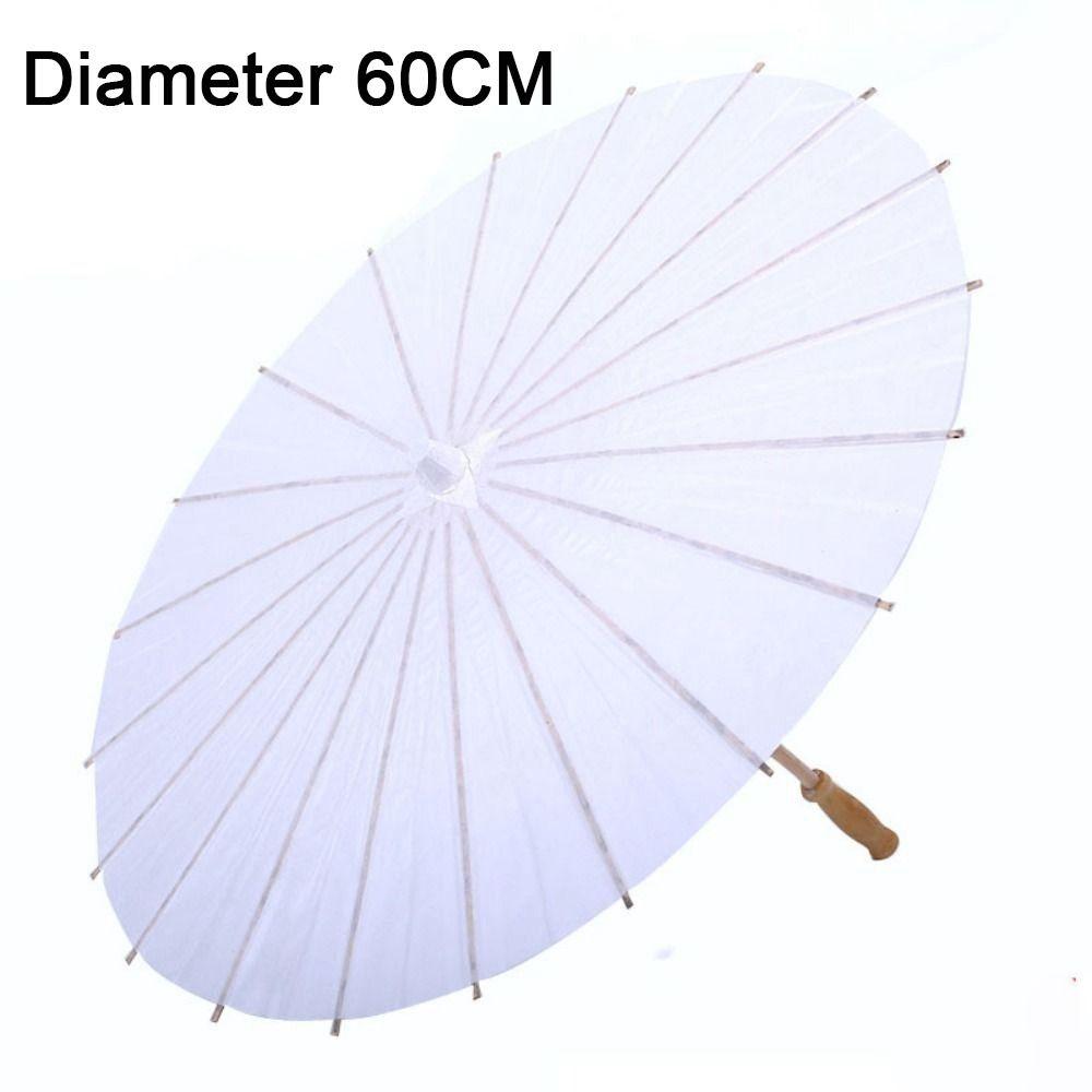 Baby Shower Anniversary DIY Handmade Photography Prop Dance Prop Paper Umbrella Painting Supplies