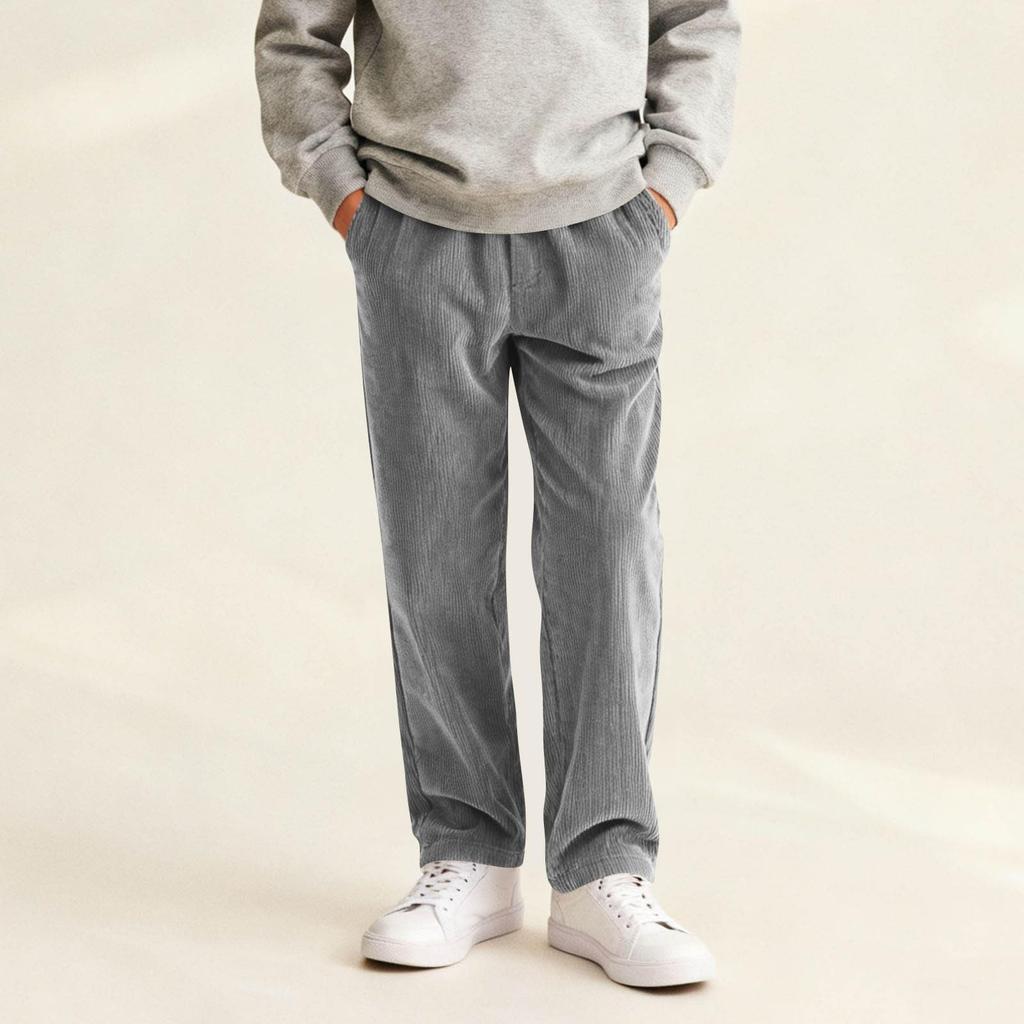 Children's Straight-leg Loose-fit Casual Trousers