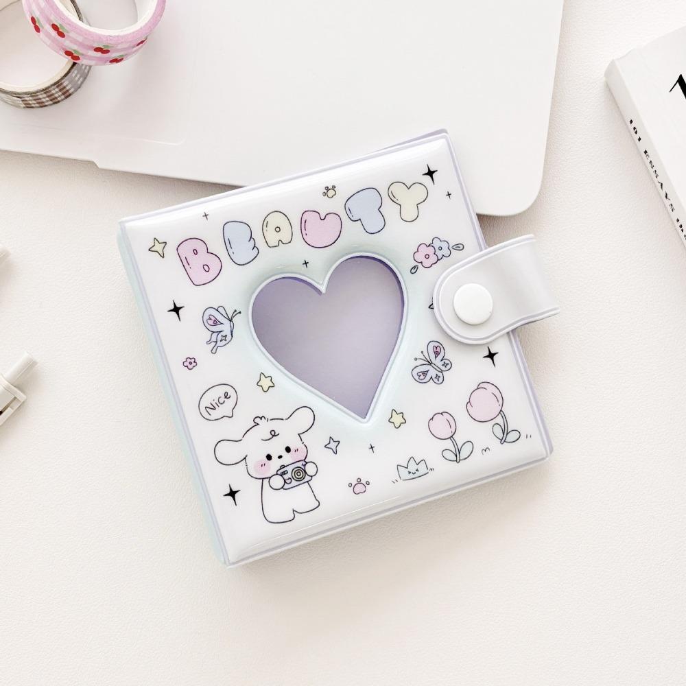 Love Bow Card Album Pudding Puppy Idol Card Collect Book High Quality Photocard Binder