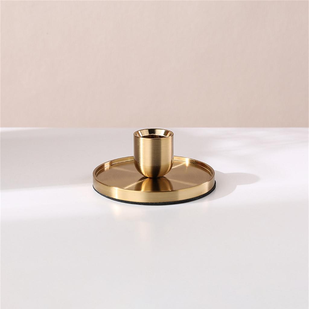 Stylish Candlestick Holder Metal Candle Stand Holder for Home Party Decor Exquisite Details Home Candlestick Holder