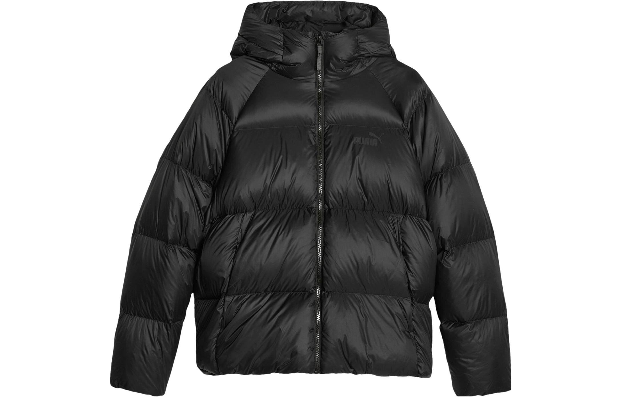 PUMA ULTRA Пуховики Женские Черный С капюшоном Умеренный Другое 678342-01 XL