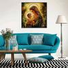 New Arrival 5D DIY Full Circle Diamond Painting "Madonna and Child" Embroidery Cross Stitch Home Decor Gift