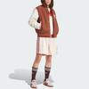Adidas Originals Vrct Graphic Jacket Letter Logo Towel Embroidery Color Block Loose Sports Jacket Women Jacket Brown IS5742