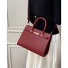 Red Bride Wedding Bag, A Niche Handbag for Women with A High-end Feel, A Large-capacity Single-shoulder Crossbody Bag for Women