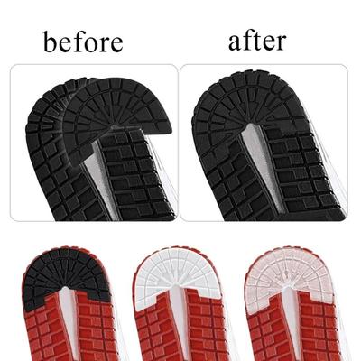Material de Reparación Protector de Suela de Goma para Zapatos DIY Suelas Resistentes al Desgaste Suelas de Reparación Adhesivos Antideslizantes Almohadillas Silenciosas para Zapatos