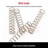 304 Stainless Steel 0.3mm Compression Spring Y-Type Elastic Spring