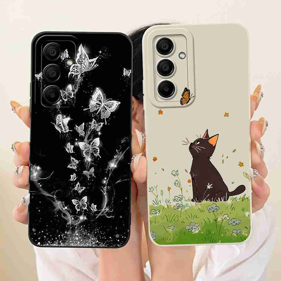 For Samsung A16 Case Silicone Cartoon Pattern Samsung Galaxy A16 5G SM-A166B Phone Case Protective Shell Back Cover Soft Case