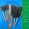 304 Stainless Steel Wire Brush for Inner Hole Cleaning: Rust Removal, Polishing, Deburring, with Handle.
