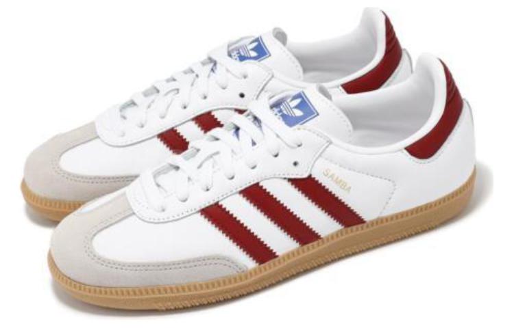 Samba Men's Adidas Originals Og 'White Burgundy Gum' IF3813