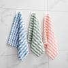 Coral Fleece Wave Pattern Scouring Pads - Water-Absorbing Dishwashing and Cleaning Cloths