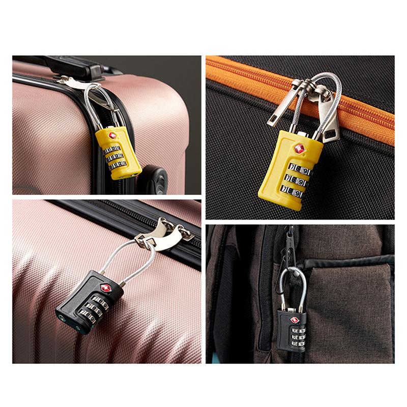 Tsa Locks Smart Combination Lock For Travel Luggage Suitcase Anti-Theft Padlock