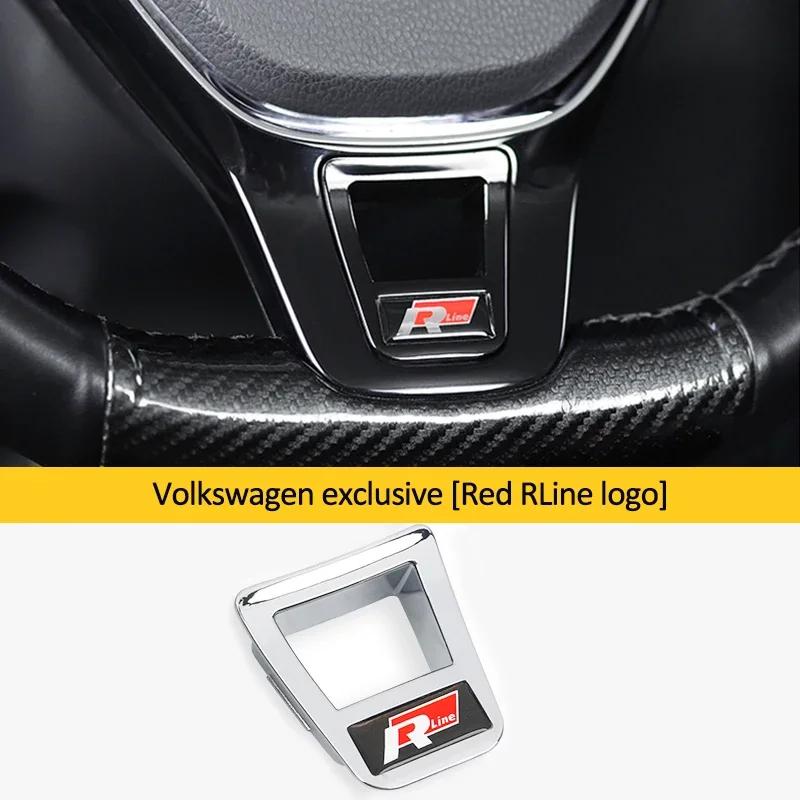 

2026 Hot For Volkswagen VW Car Steering Wheel Decorative Marker Modification Accessories Are Suitable For VW GTI RLine R Golf Ti