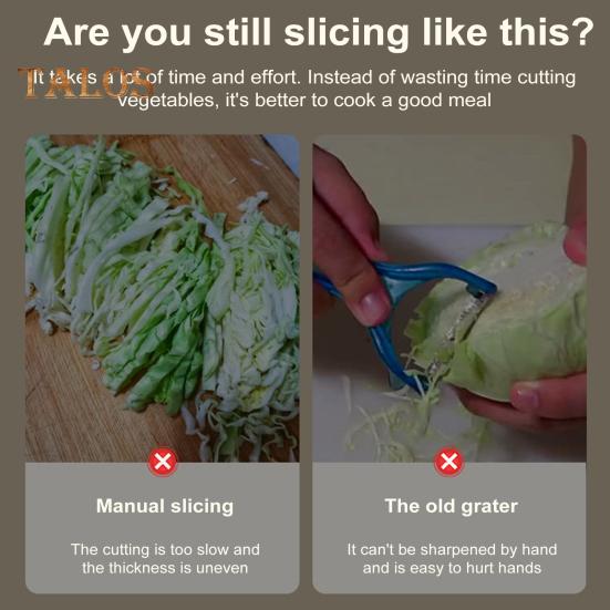 Vegetable Cutter Grater Professional Food Grater Salad Cabbage Carrot Slicer Versatile Kitchen Gadget for Slicing And Shredding