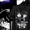Maglietta Detective Conan Amante Anime Regalo Fumetto Abbigliamento Donna Vintage Goth Gotico Vêtements Manga Harajuku Personalità Y2K