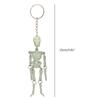 Luminous Skull Keychain Personality Gothic Accessories Halloween Car Keychains
