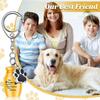 Dog Cat Ashes Dog Ashes Keepsake Paw Print Pet Urns Keyring Pet Urns Keychain  Cremation Jewelry