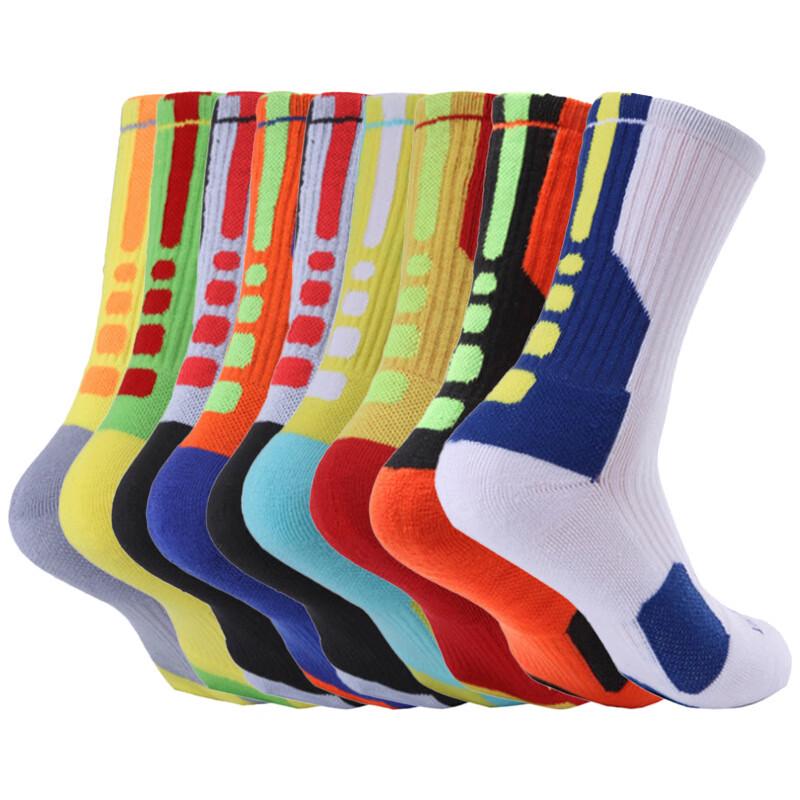 Men's Mid-Calf Thick Terry Basketball Socks