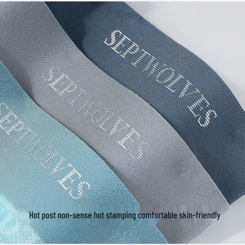 Septwolves Men's Ice Silk Boxer Briefs