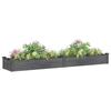 VidaXL Raised Garden Bed Liner 240x45x25 Cm Solid Fir Wood 364297