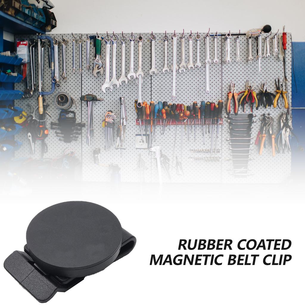 Magnetické spony na opasek Magnetický držák na nářadí Černý Magnet Organizér na opasek na šrouby Hřebíky Šroubováky Klíč Kovový nástroj