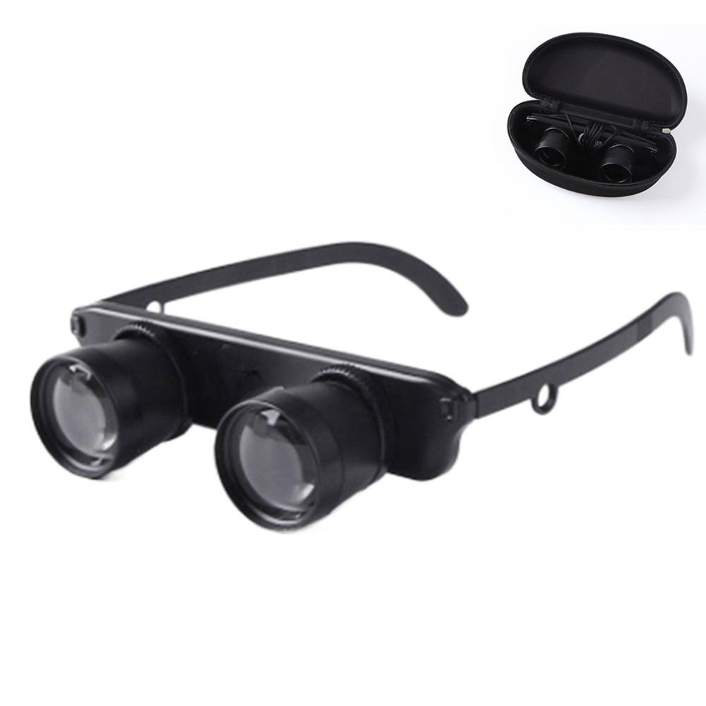 Hand Free Fishing Binoculars High Definition Magnifying Glasses Hiking Activities Extended with Case