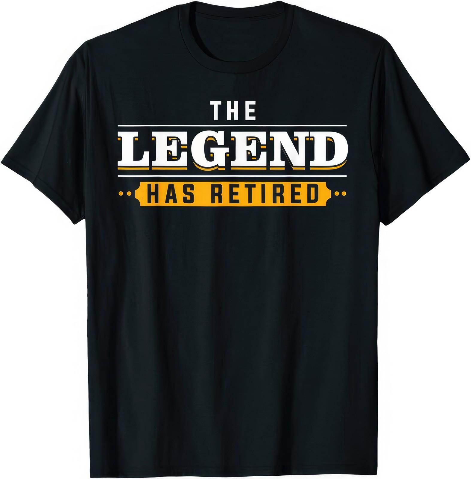 The Legend Has Retired 2026 Retirement T Shirt XXXL
