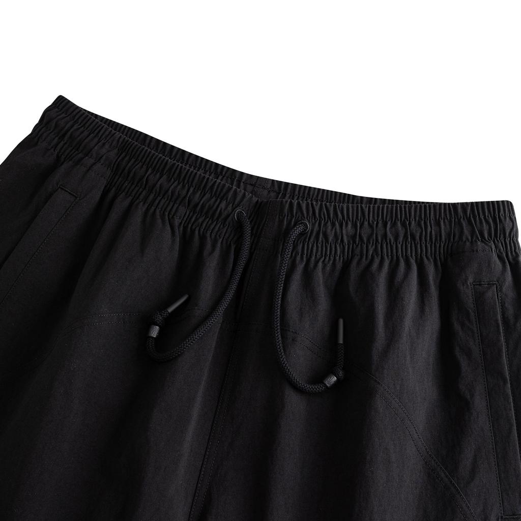 Anta Série de Pantalons de Sport Tissés Kyrie Basketball Printemps 2026 Pantalons Décontractés Pantalons Unisexe Basique-Noir 972611504-3