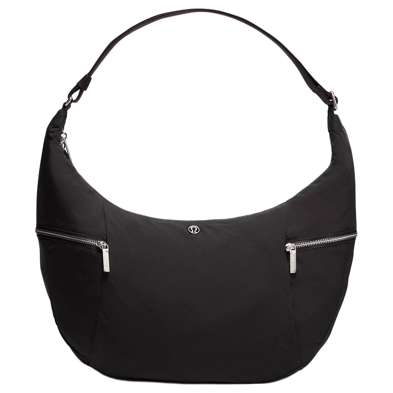 

Lululemon 13L Large Capacity Solid Color Nylon Shoulder Bag Women bags Black LU9CC8S-0001 Black