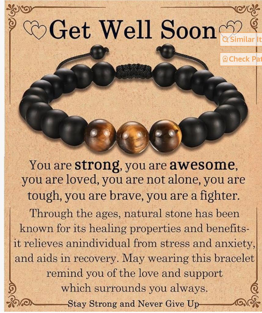 Geometric Crystal Black Matte Beaded Bracelet For Couples And Families Gift Set