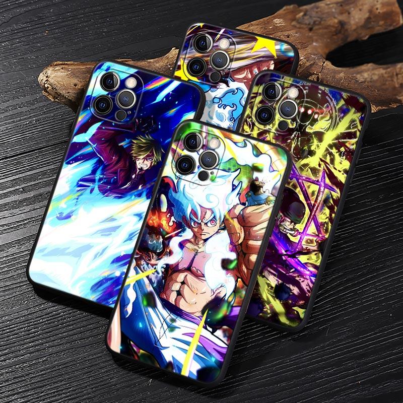 Ones Pieces Fashion Luffy Zoro Funda For Iphone 17 Case For iPhone 16 15 11 12 13 Mini 17 Pro Max 16 Plus 17 16 E Air Case Cover