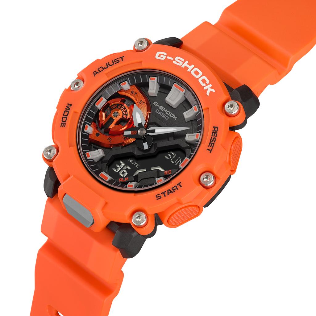 Casio G-SHOCK Męski Żywica Wodoodporny do 200M Odporny na Wstrząsy Kwarcowy Zegarek GA-2200M-4A