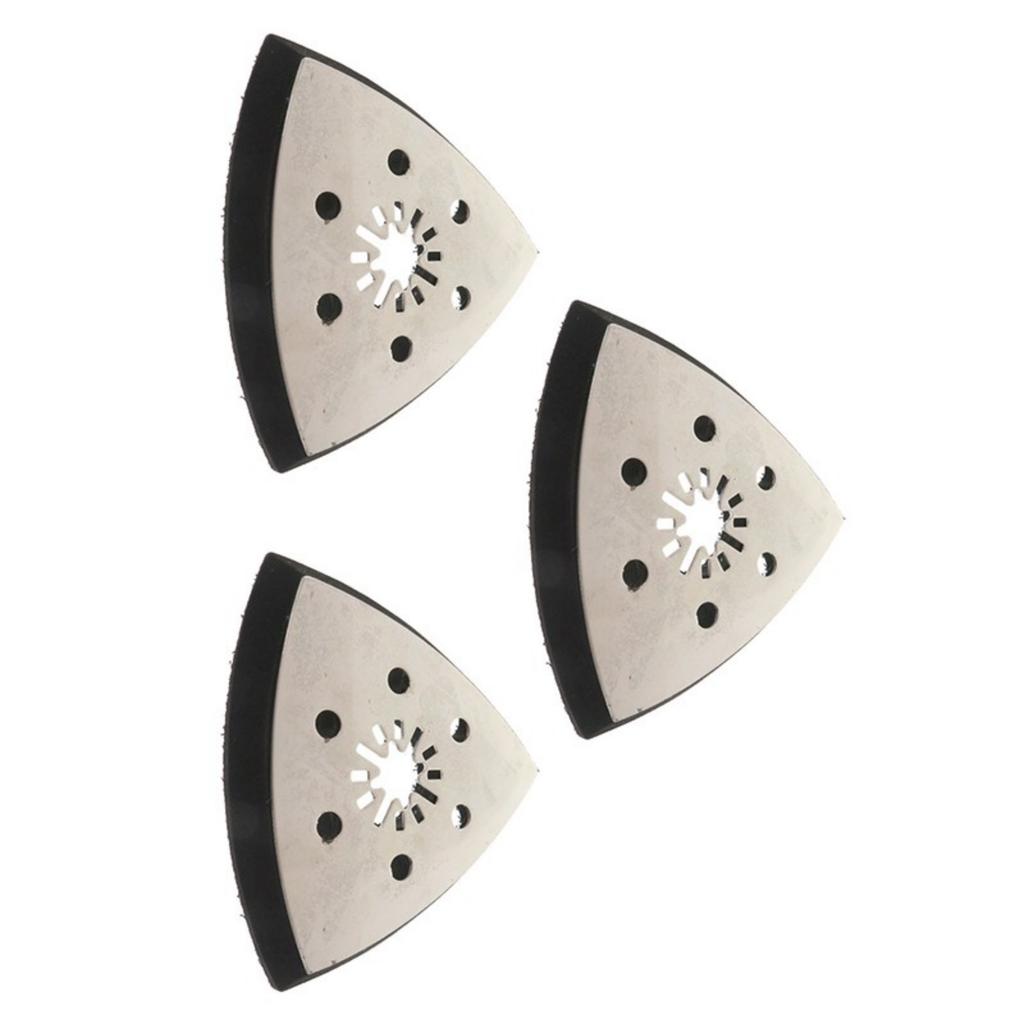93mm EVA Backed Triangular Sanding Disc Heat Resistant Sandpaper Adapter Suitable For Tight Space Grinding Applications