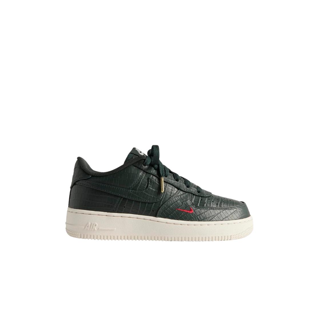 

Kith x Nike Air Force 1 Low GS Black Spruce Kids Sneakers Phantom Varsity-Red IM6037-300 40