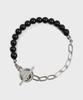 Bicycletrophy Bt Gemstone Bracelet 06 (2 Types / 6Mm Polished Onyx)