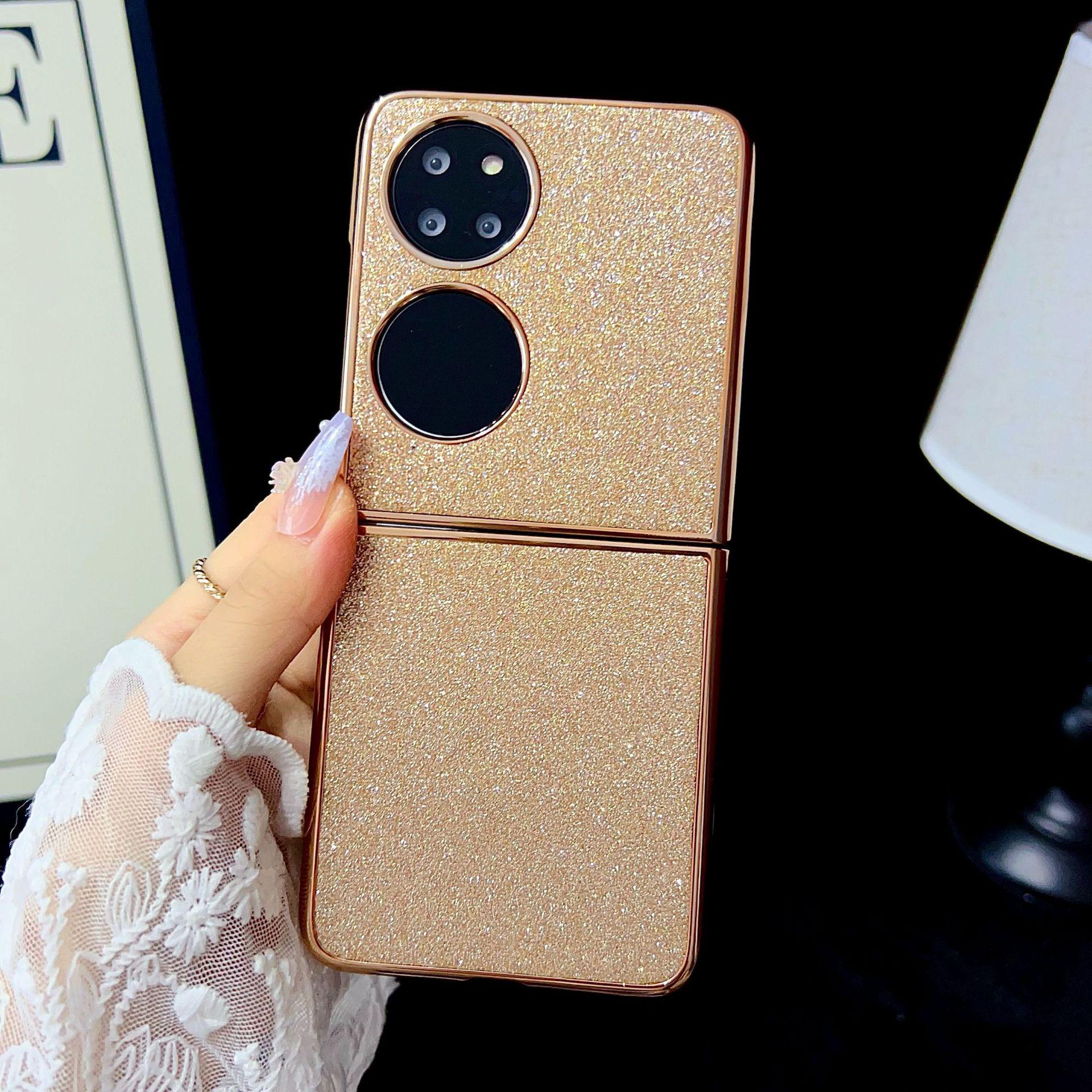 

Чехол-книжка для Huawei P60 Pocket и P50 Pocket Glitter Diamond Folding Phone Case для Find N2 Flip Huawei P50 Pocket