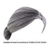 100 Days of School Old Lady Wig Costume Grandma Wig Glasses Necklace Old Lady Cosplay Set for Halloween Dress Up Party