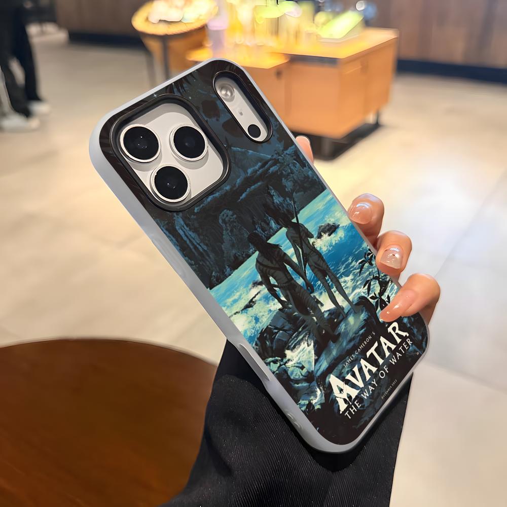 

A-Avatar Hot Movie Phone Case For IPhone 17 Air 16 E 15 14 Plus 13 12 11 Pro Max Jelly 2 In 1 Protective Case iPhone Air