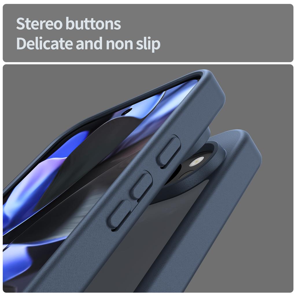 For Google Pixel 9 Pro Case Skin Touch Matte Anti Drop TPU PC Phone Back Cover