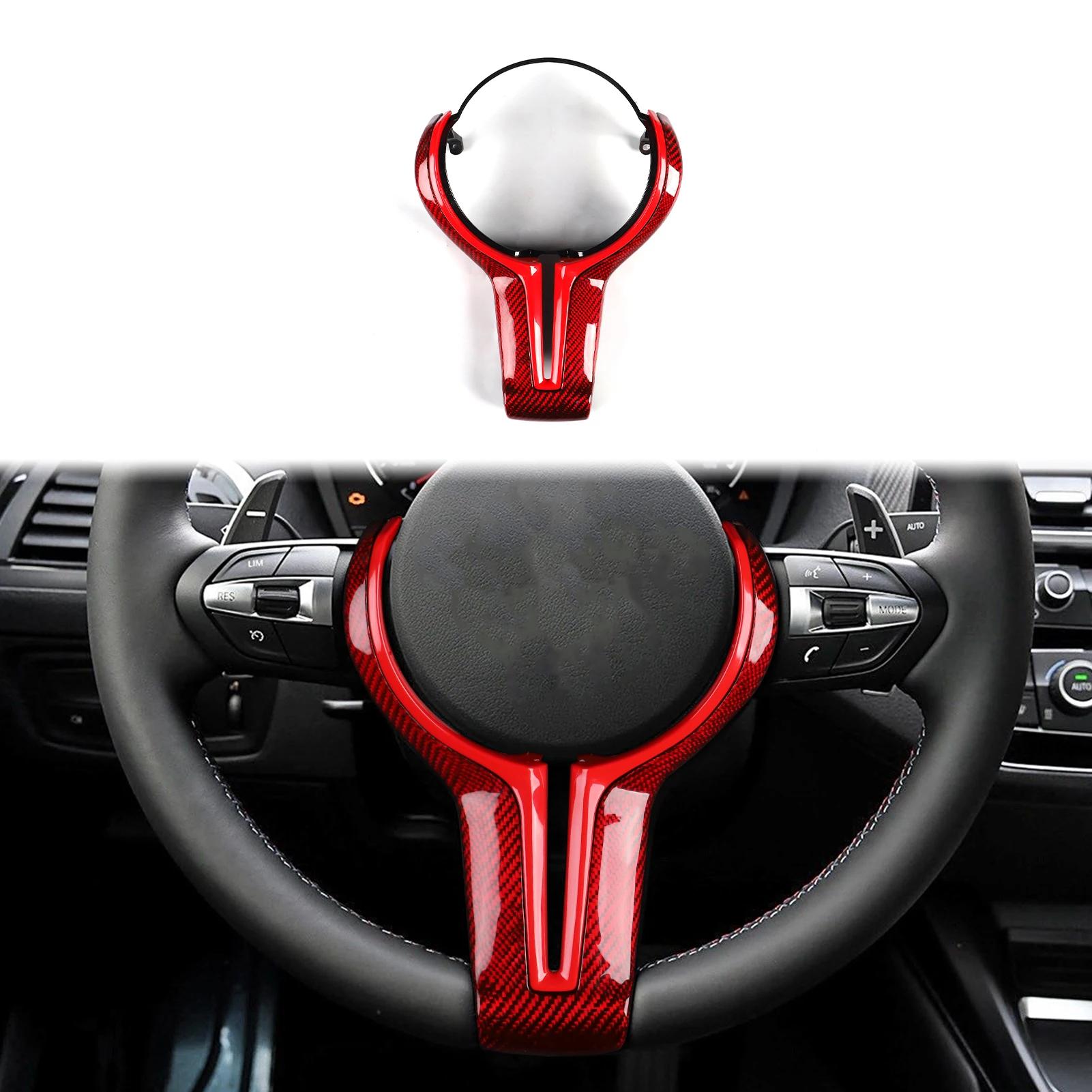 

Отделка рулевого колеса автомобиля из углеродного волокна M Power сменная крышка для BMW F87 M2 F80 M3 F82 M4 F10 M5 F06 F12 F13 M6