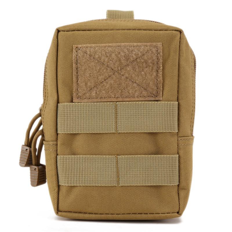 Molle Tactical Belt Pouch Bag Magazine Waterproof Waist Pack Sport Bags Carrier Cell Phone Case For Backpack & Vest