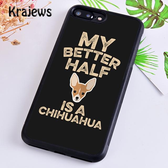Krajews Animal chihuahua Phone Case Cover For iPhone 17 Air 16 15 14 plus 12 13 pro max coque Shell Fundas