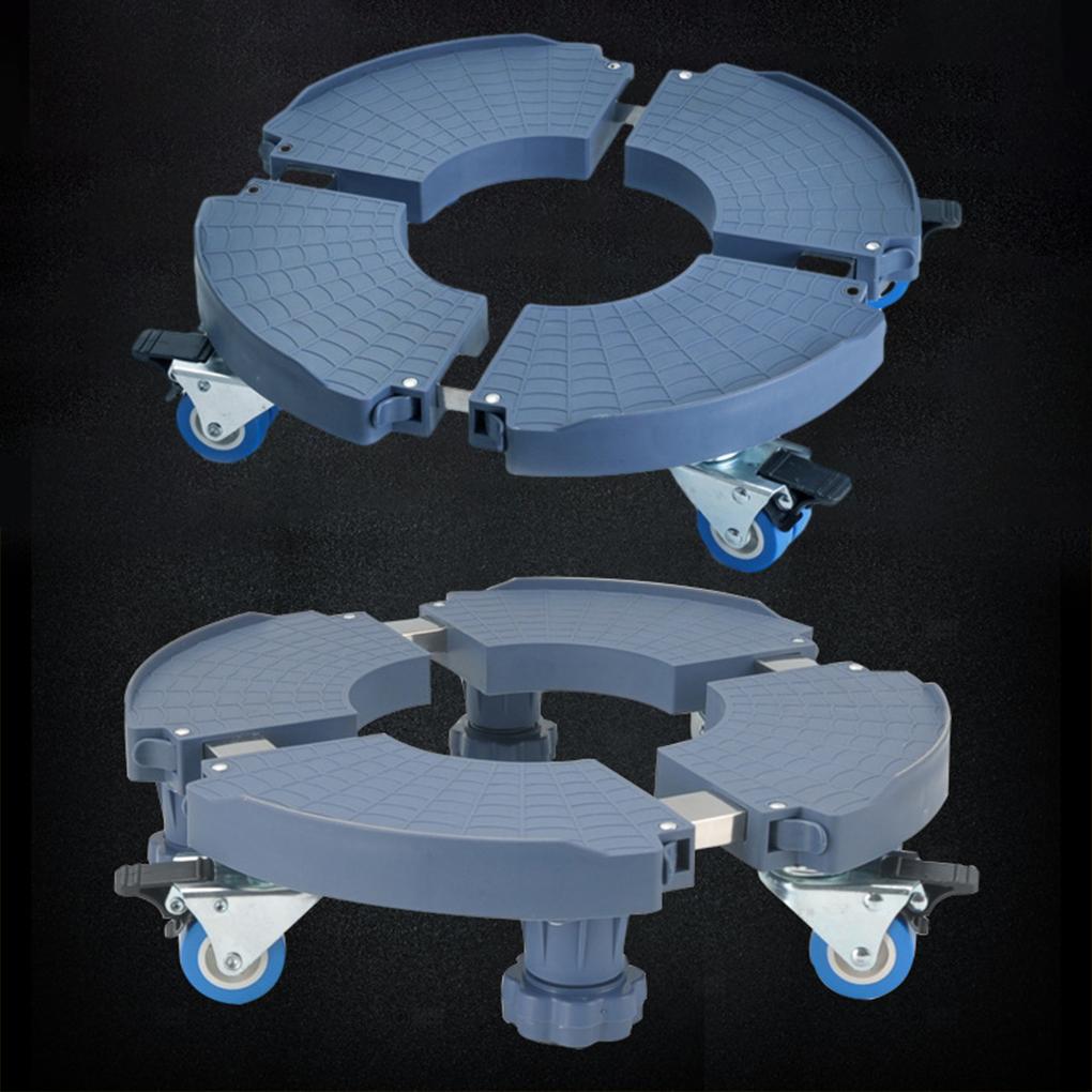 Adjustable Size Plant Stand With Lockable Caster Wheels Durable And Heavy-duty Rolling Plant Stand