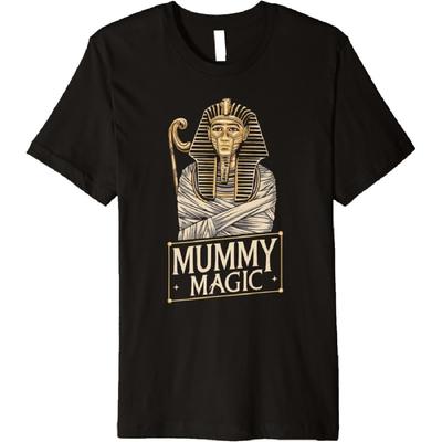 Egyptian Mythology Egypt Pyramid Ancient Egyptian Mummy Premium T-Shirt(14)