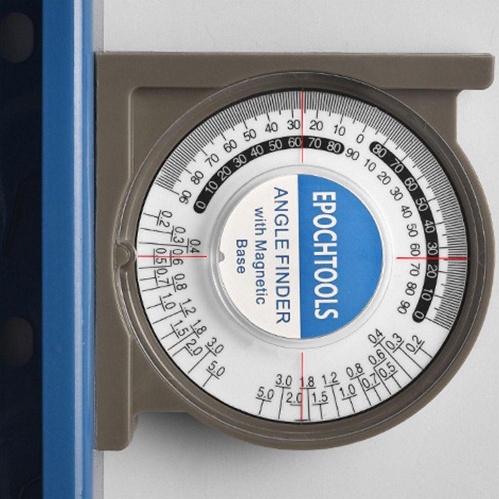 Magnetic Mini Level Meter High-Precision Portable Mini Protractor Inclinometer Level  Carpentry
