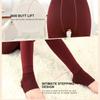 Leggings 300g Ispessiti in Velluto Plus da Donna Taglie Forti Velluto Perla Pantaloni All-in-one Pantaloni Caldi