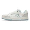 Anta Tissu Similicuir Série Lifestyle Résistant à l'Usure Antidérapant Chaussures de Skate Basses Baskets Enfant Ivoire-Blanc 122618011-2