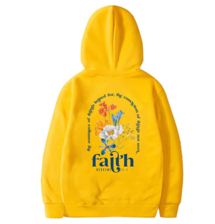 Autumn & Winter European-American Letter Print Hooded Sweatshirt - Women's Cotton Fashion